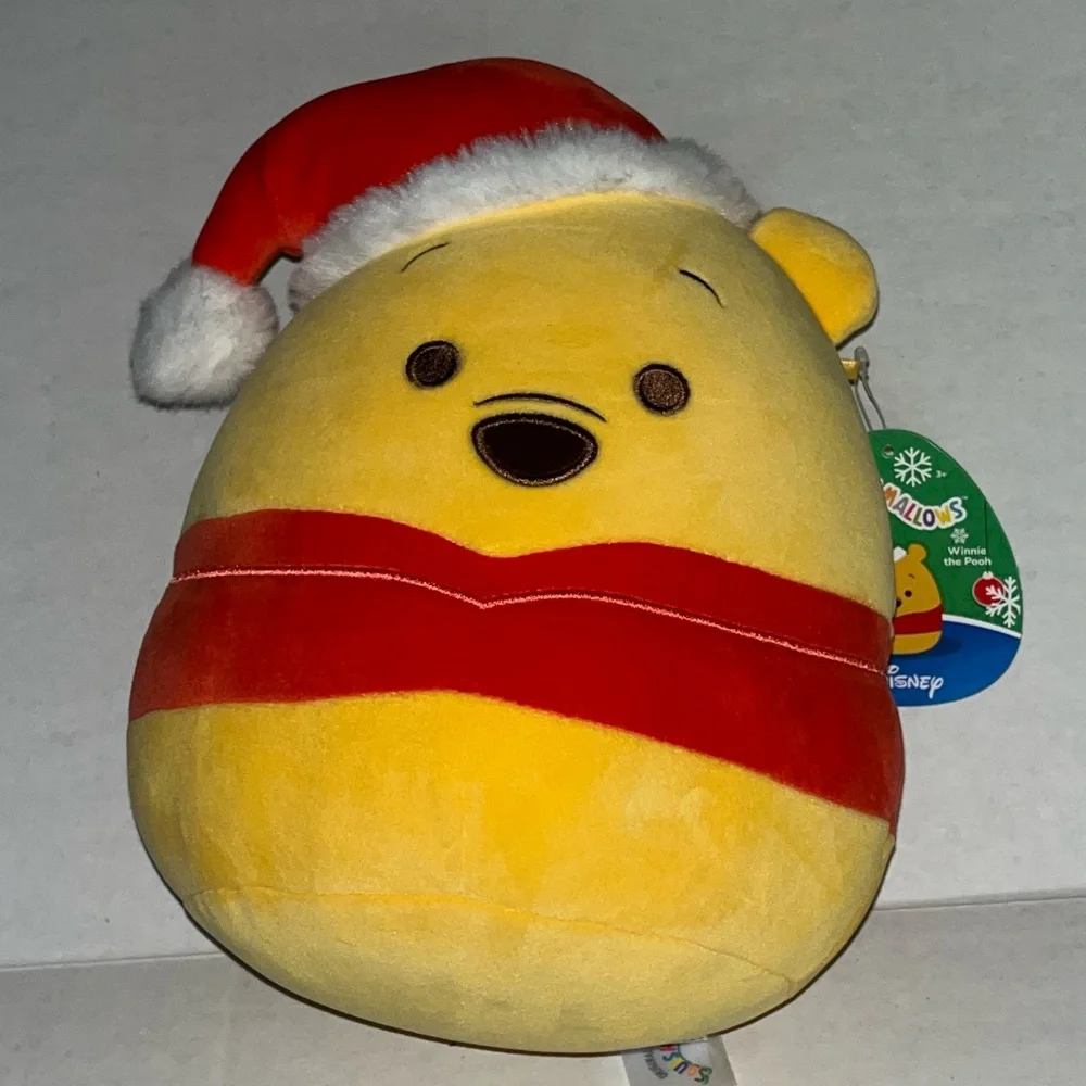 Disney Squishmallow Santa Winnie the Pooh with Tag